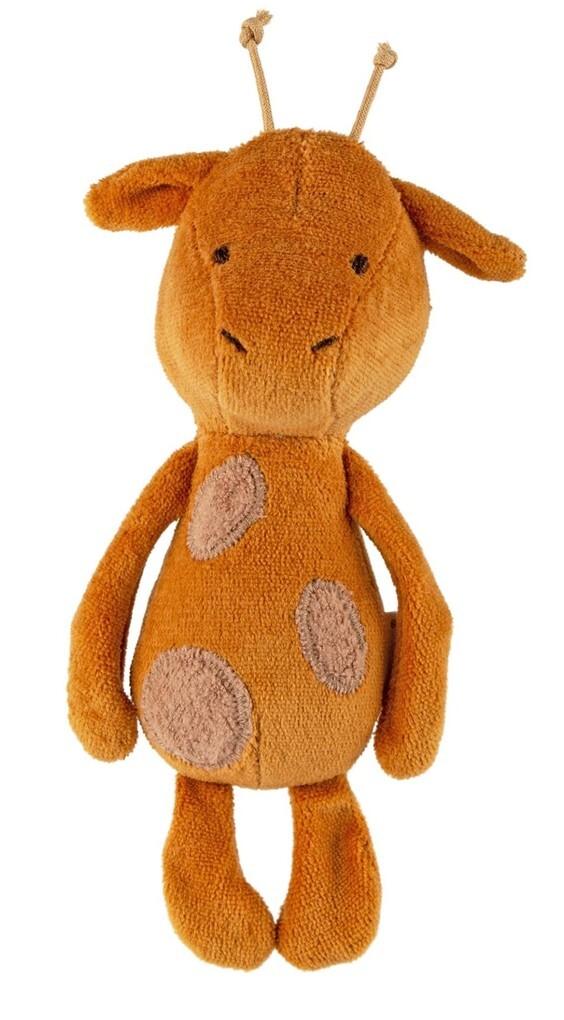 Sigikid 52909 - Kuschel-Giraffe Olivia Mini Mister O'Lui, Stofftier, 18 cm