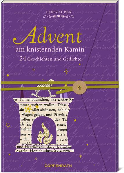 Brief-Adventskalenderbuch - Advent am knisternden Kamin