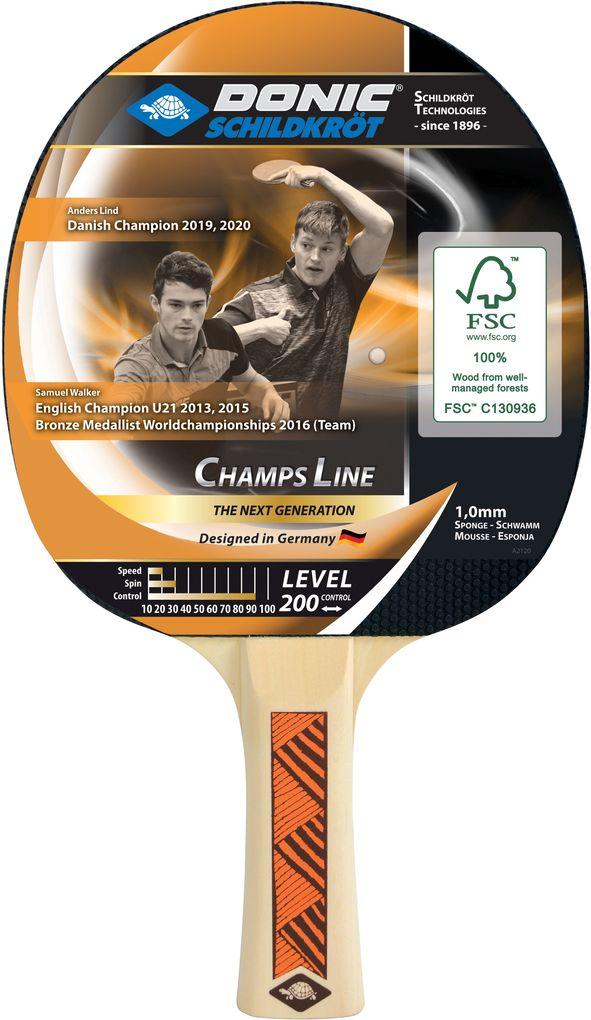 Donic-Schildkröt - Tischtennisschläger Champs Line 200