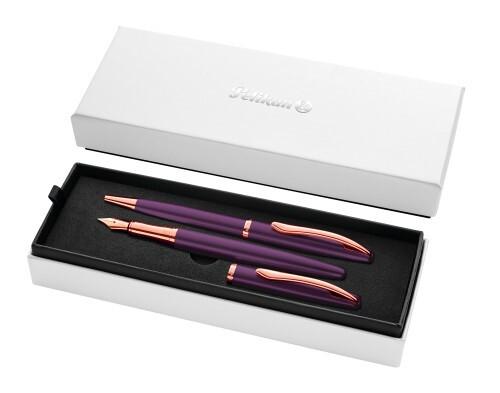 Pelikan Füller & Kugelschreiber Jazz®, Noble Elegance im Set, Viola