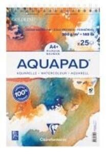 Aquapad Spiralblock Aquarell A4+, 21x31,2cm, 300g, 25 Blatt