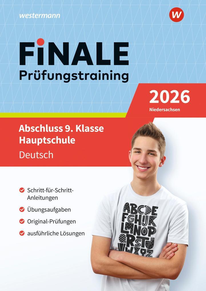 FiNALE Prüfungstraining Abschluss 9.Klasse Hauptschule Niedersachsen. Deutsch 2026