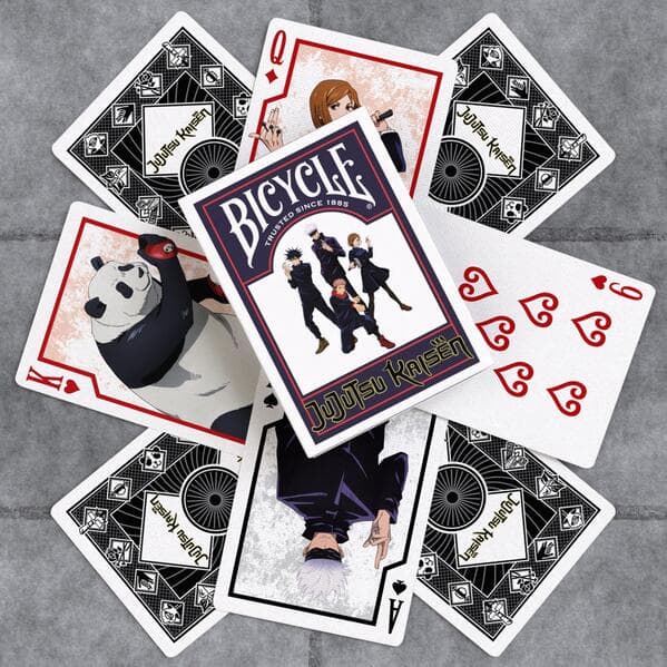 Bicycle Jujutsu Kaizen (Designer Spielkarten, Poker, Skat...)