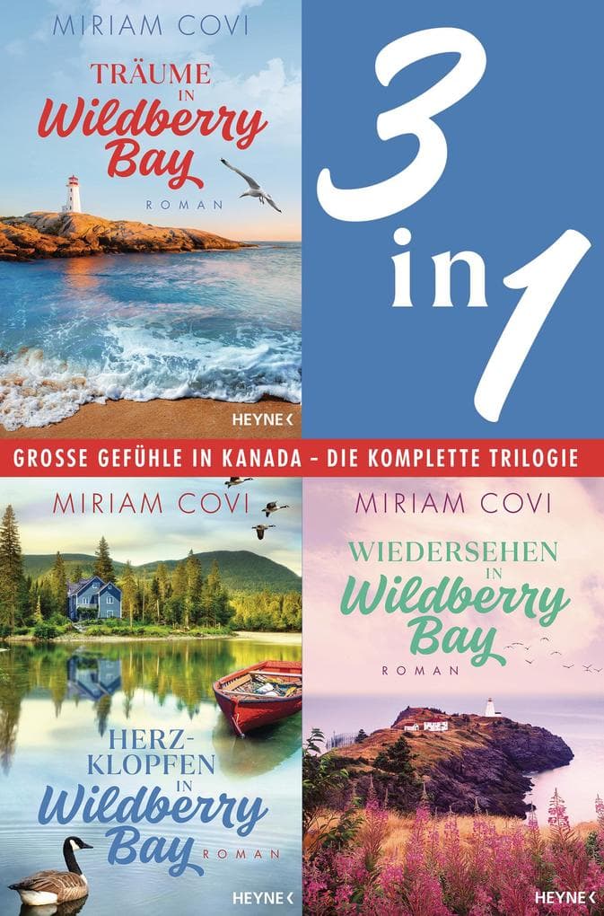 Träume in Wildberry Bay / Herzklopfen in Wildberry Bay / Wiedersehen in Wildberry Bay (3in1-Bundle)