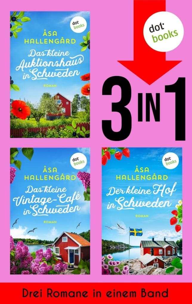 Das kleine Auktionshaus in Schweden, Das kleine Vintage-Café in Schweden & Der kleine Hof in Schweden