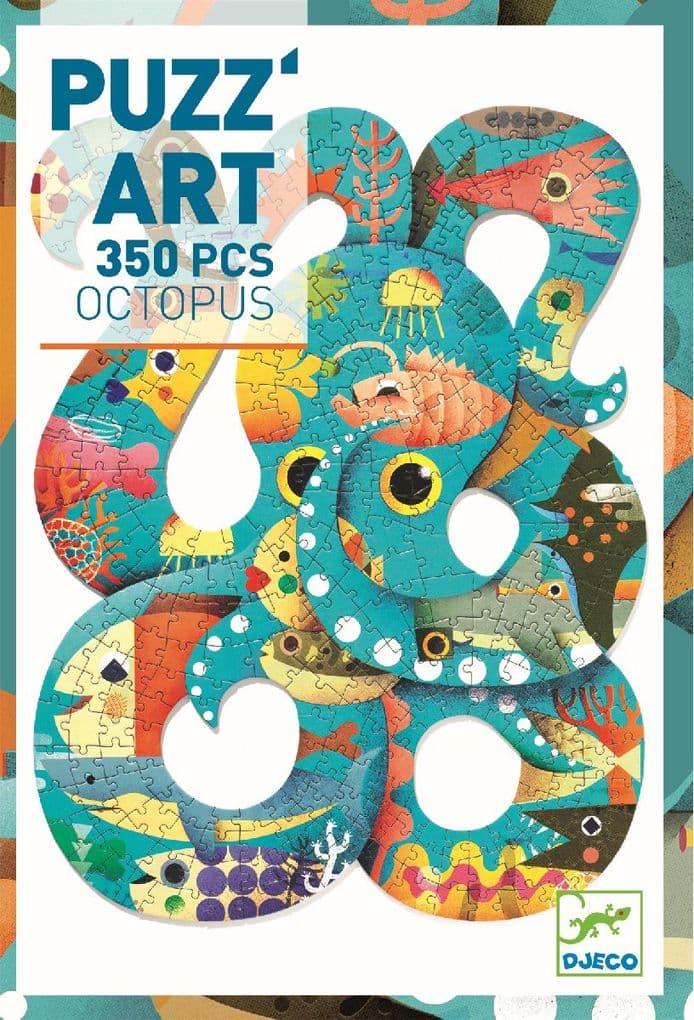 Djeco - Puzzle Gallerie: Octopus - 350pcs