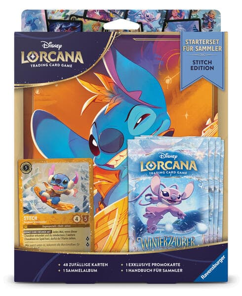 Disney Lorcana TCG: Starterset für Sammler - Stitch Edition (Deutsch)