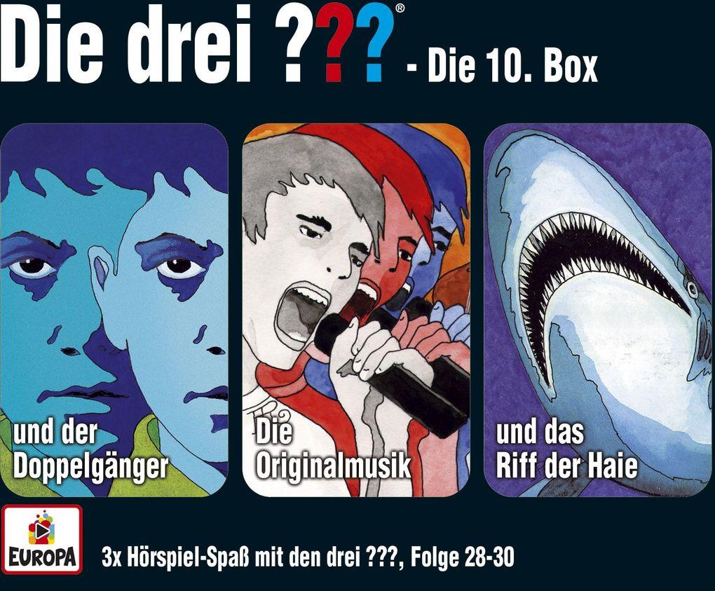 Die drei ??? Box 10. Folgen 28-30 (drei Fragezeichen) 3 CDs