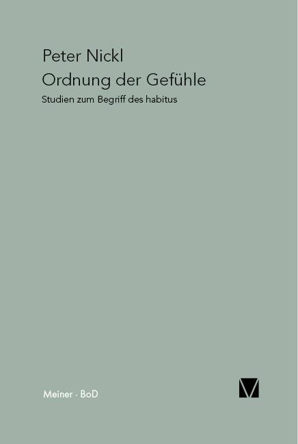 Ordnung der Gefühle