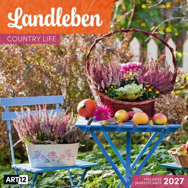 Landleben Kalender 2027 - 30x30 - Art12