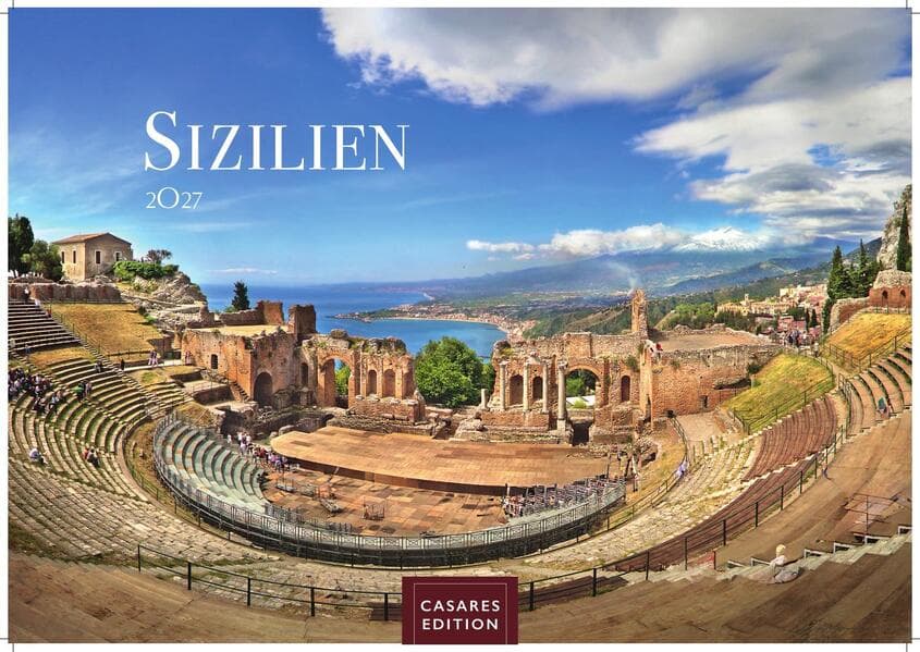 Sizilien Kalender 2027 - Wandkalender | Fotokalender Italien 35x50 cm - . mit atemberaubenden Fotos von Sizilien,