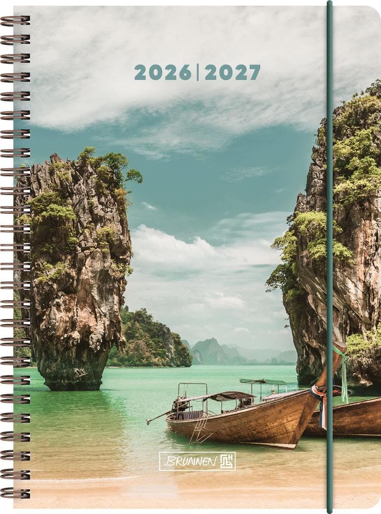 Schülerkalender 2026/2027 "Tropical" | A5, Kunststoff