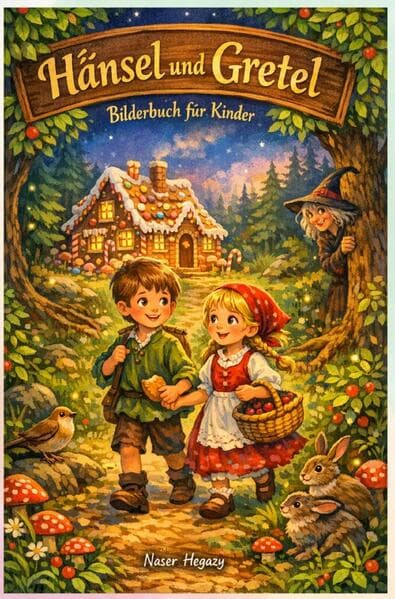 Hänsel und Gretel - Bilderbuch für Kinder