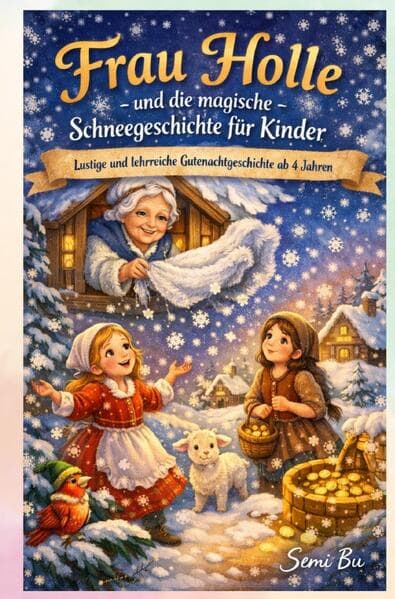 Frau Holle und die magische Schneegeschichte für Kinder