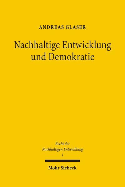 Nachhaltige Entwicklung und Demokratie