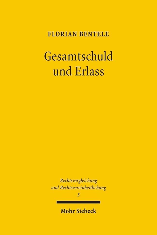 Gesamtschuld und Erlass