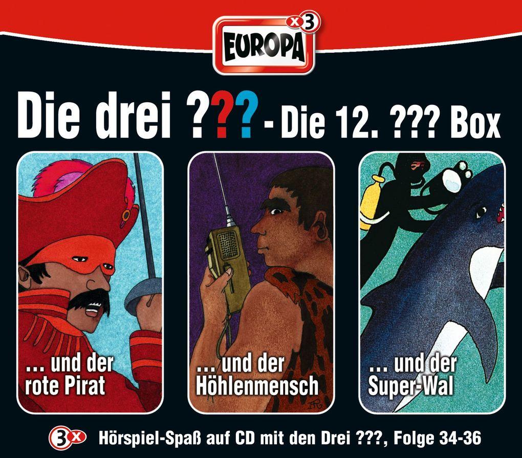 Die drei ??? Box 12. Folgen 34-36 (drei Fragezeichen) 3 CDs