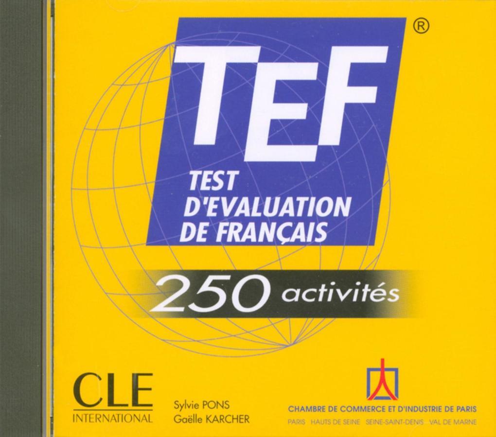 TEF - 250 activités. Audio-CD