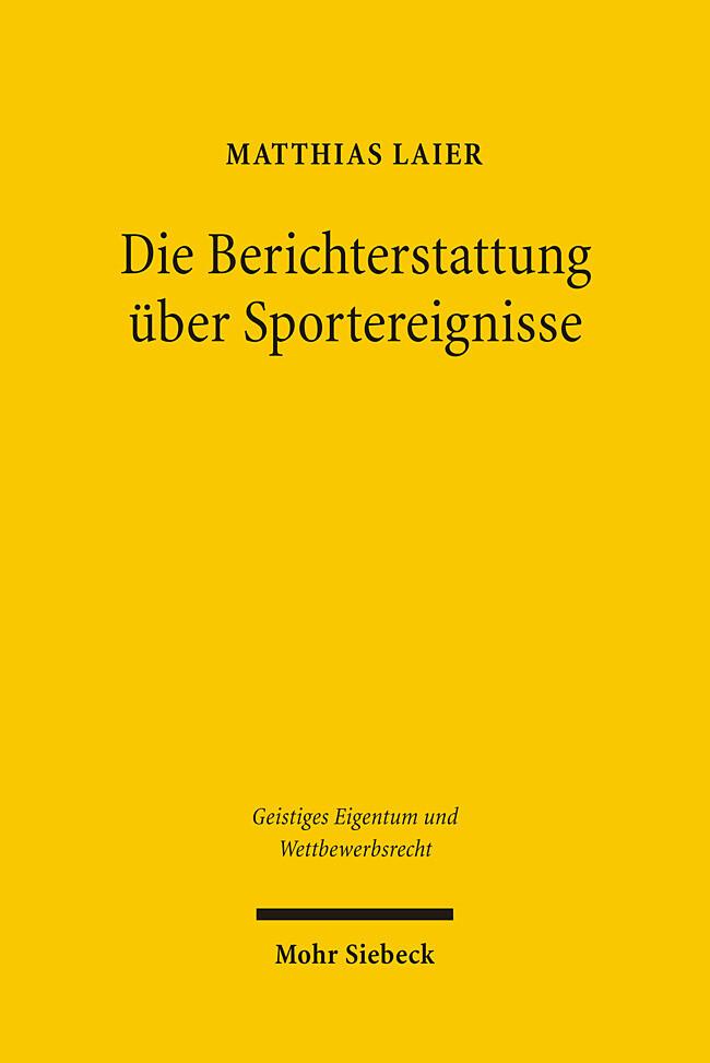 Die Berichterstattung über Sportereignisse