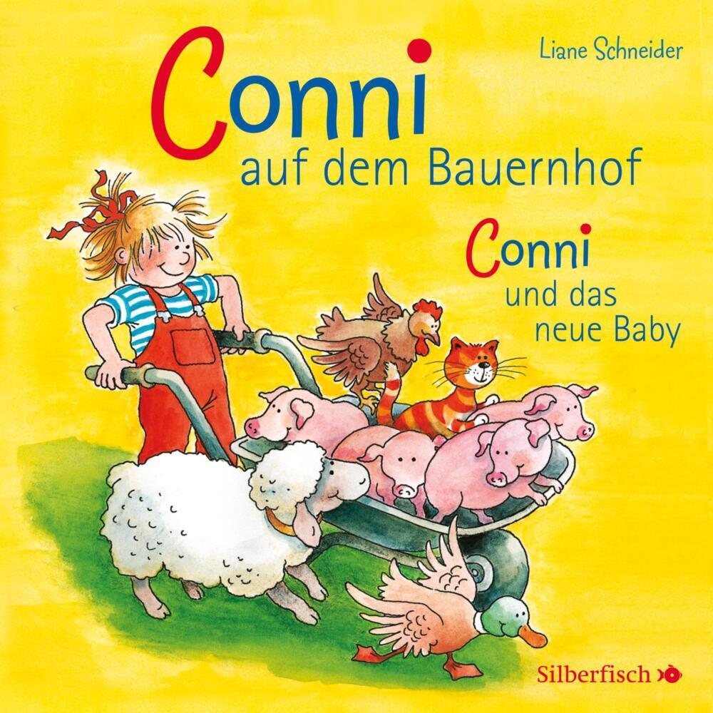 Conni auf dem Bauernhof / Conni und das neue Baby (Meine Freundin Conni - ab 3), 1 Audio-CD