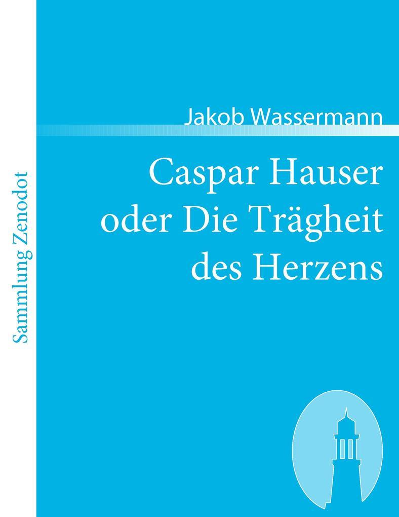 Caspar Hauser oder Die Trägheit des Herzens