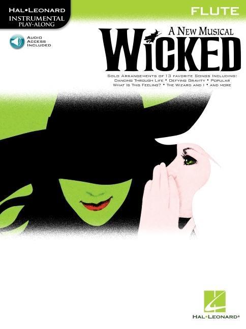 Wicked Instrumental Play-Along Book for Flute Book with Online Audio [With CD]