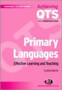 Primary Languages: Effective Learning and Teaching