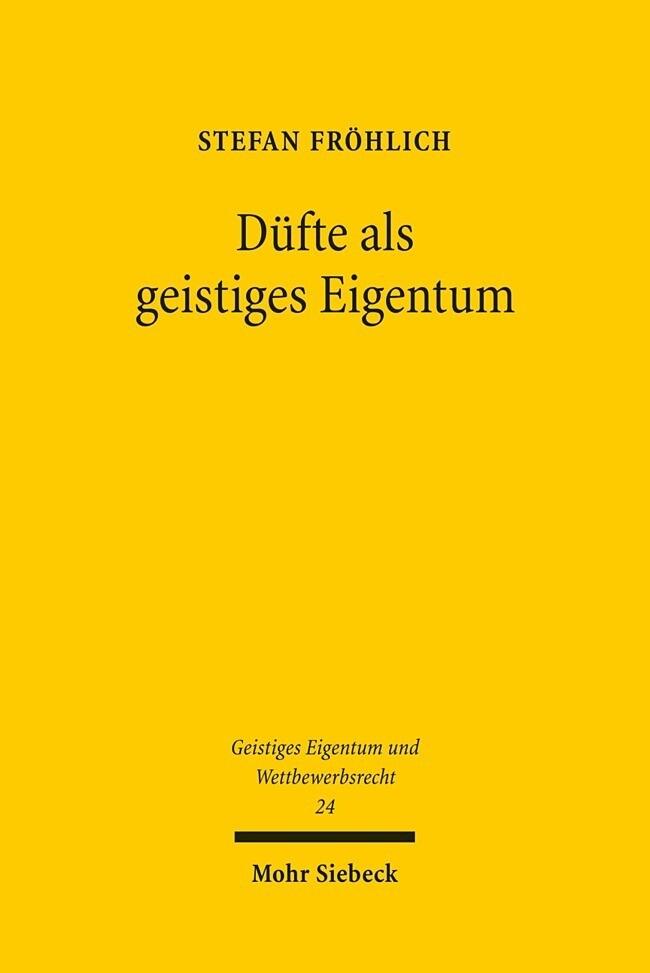 Düfte als geistiges Eigentum