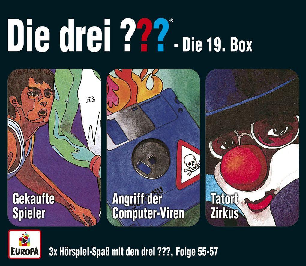 Die drei ??? Box 19. Folge 55 - 57 (drei Fragezeichen) 3 CDs