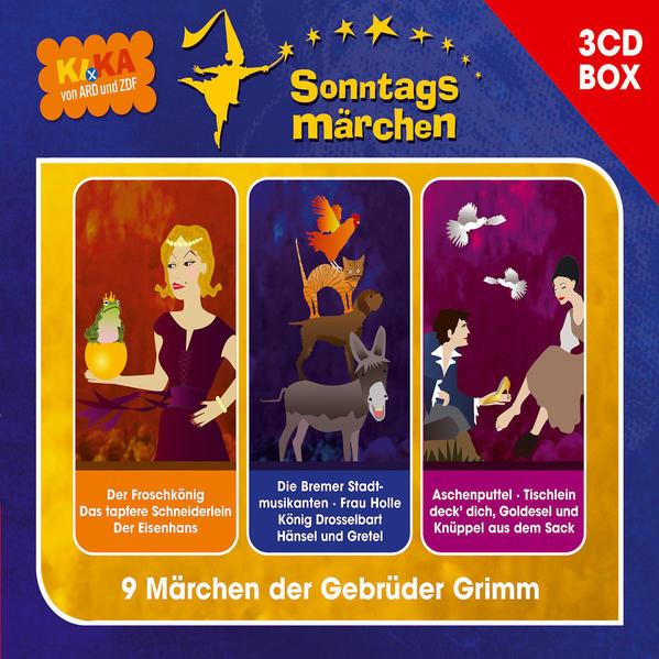 Ki.Ka Sonntagsmärchen - Hörspielbox, 3 Audio-CDs