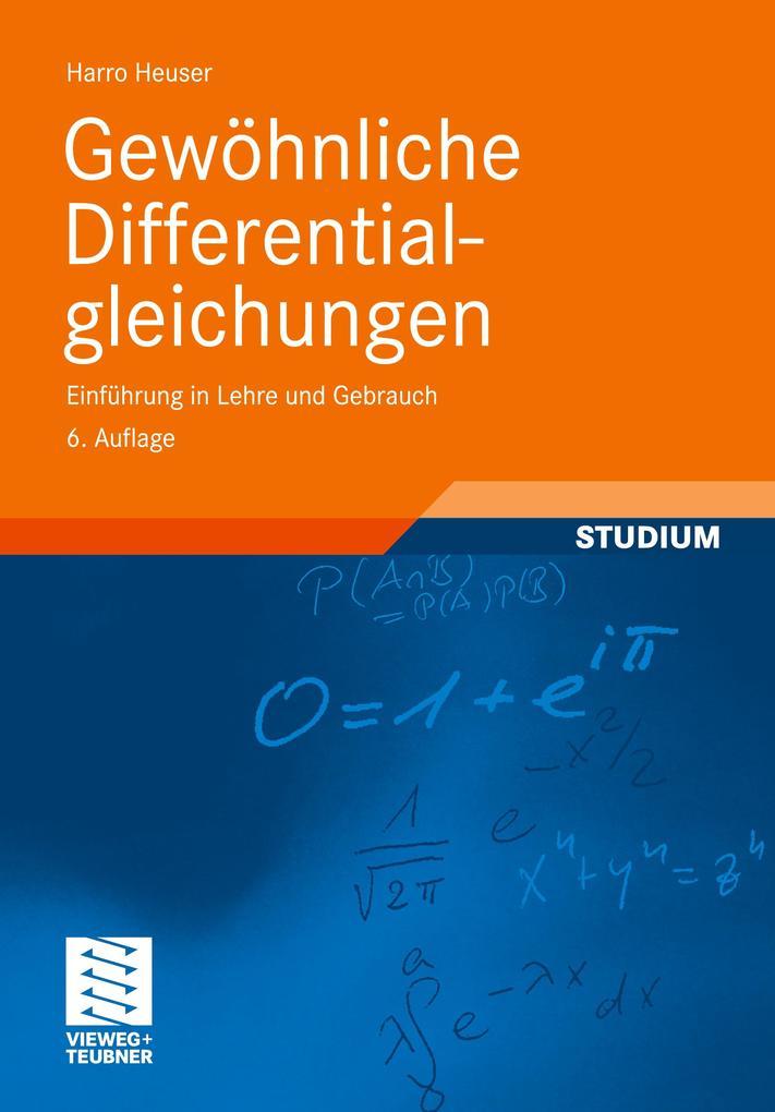 Gewöhnliche Differentialgleichungen