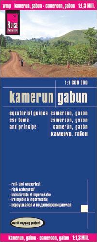 Reise Know-How Landkarte Kamerun, Gabun (1:1.300.000)