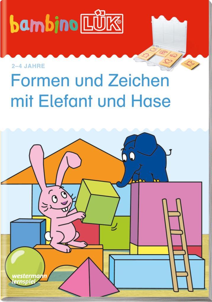 LÜK. Bambino. Formen und Zeichen mit Elefant und Hase: Basales Training