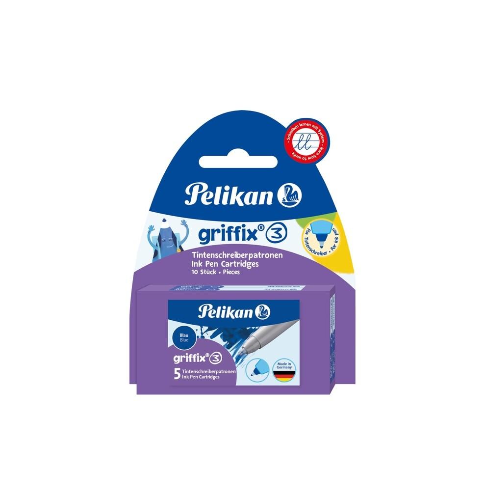 Pelikan Tintenpatronen griffix® Blau 2 x 5er Set