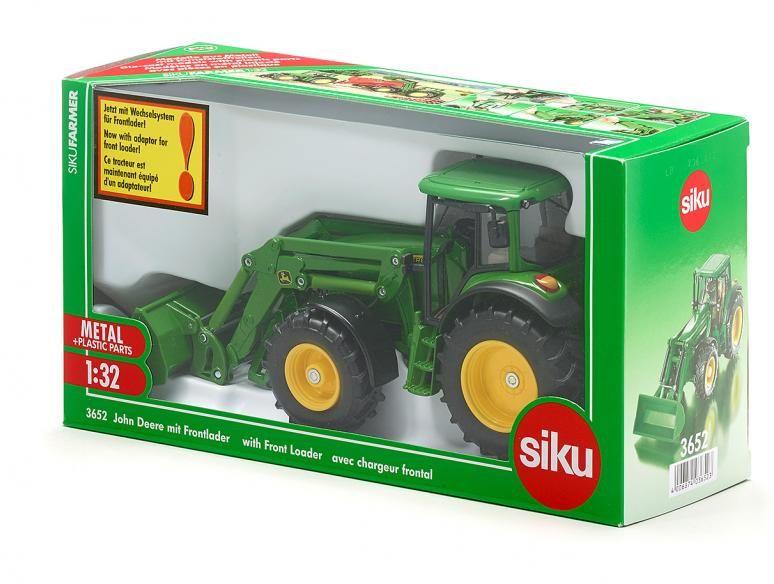 SIKU Farmer - John Deere mit Frontlader