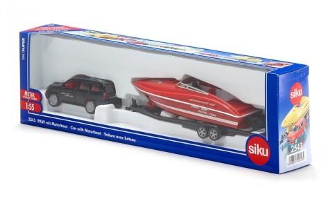 SIKU Super - PKW mit Motorboot