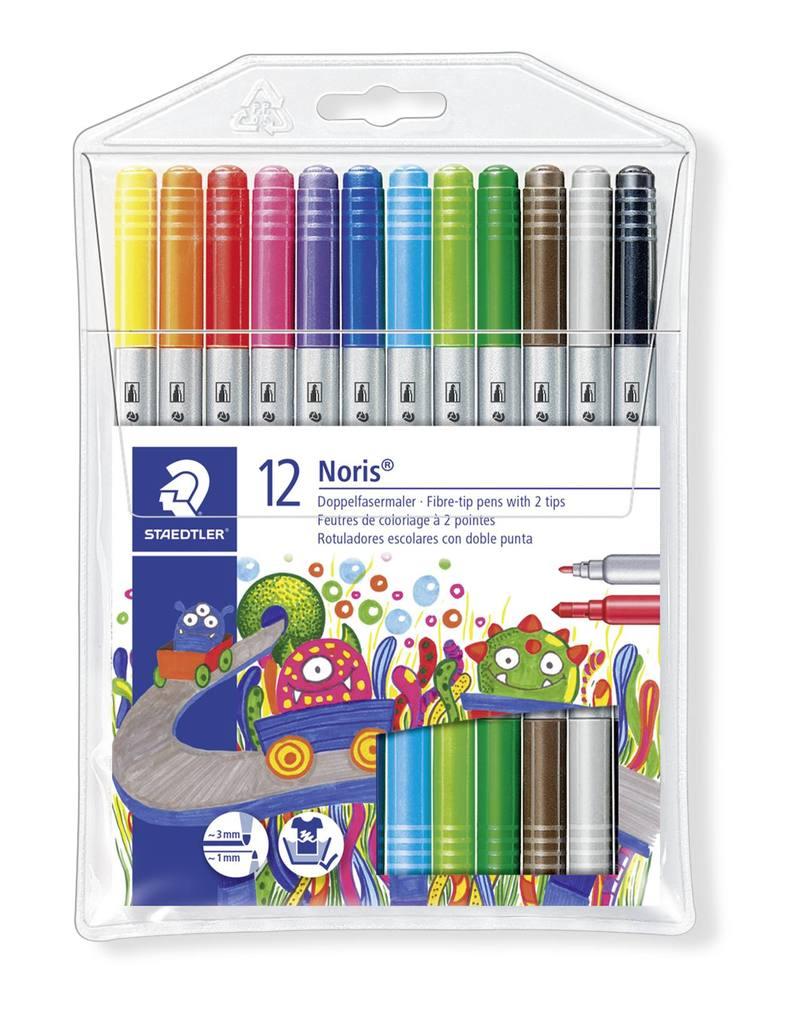 STAEDTLER Doppelfasermaler Noris 320, 12er Set