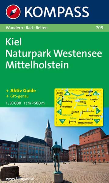 Kiel - Naturpark Westensee - Mittelholstein 1 : 50 000