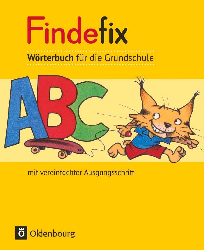 Findefix Wörterbuch in vereinfachter Ausgangsschrift