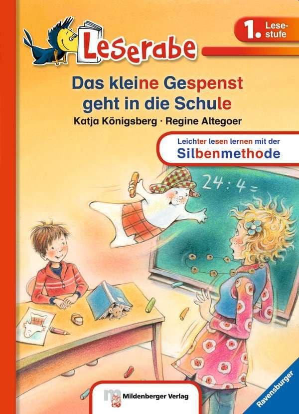Das kleine Gespenst geht in die Schule - Leserabe 1. Klasse - Erstlesebuch für Kinder ab 6 Jahren