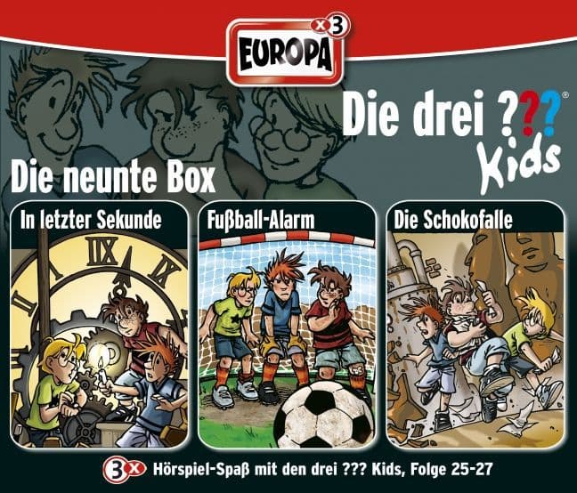 Die drei ??? Kids. 3er Box Folgen 25 - 27 (drei Fragezeichen) 3 CDs
