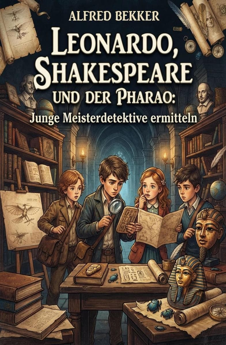 Leonardo, Shakespeare und der Pharao: Junge Meisterdetektive ermitteln