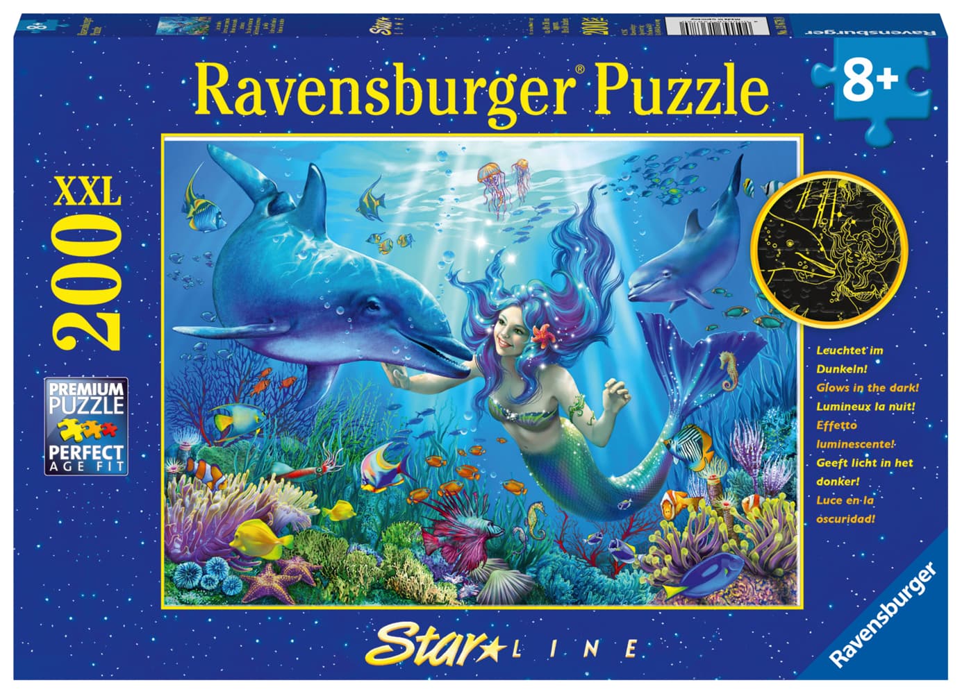 Ravensburger - Leuchtendes Unterwasserparadies, 200 Teile
