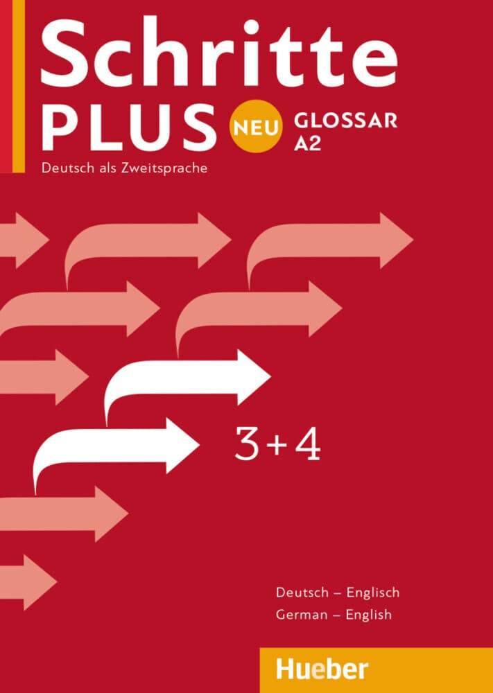 Schritte plus Neu 3+4 A2 Glossar Deutsch-Englisch - Glossary German-English