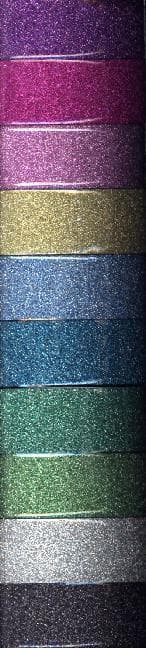 Glitter Tape Set, Bunt