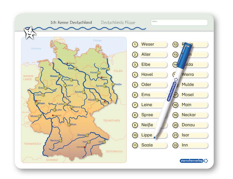 Ich kenne Deutschland - Deutschlands Flüsse