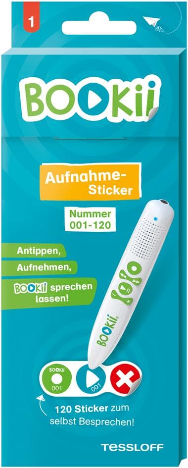Tessloff - Bookii - Aufnahmesticker