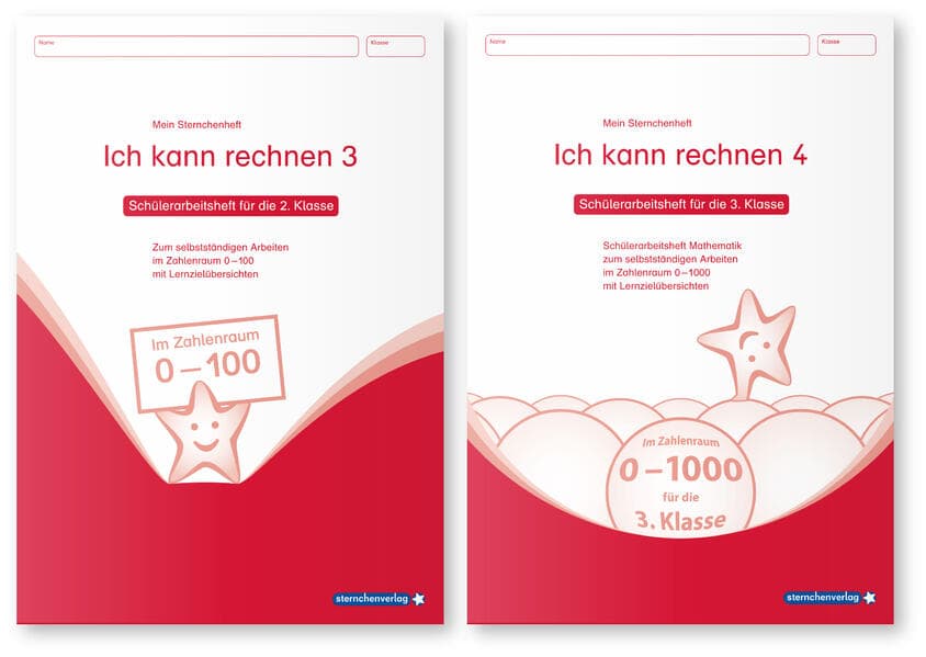Ich kann rechnen 3&4 - 2 Schülerarbeitshefte für die 3. Klasse