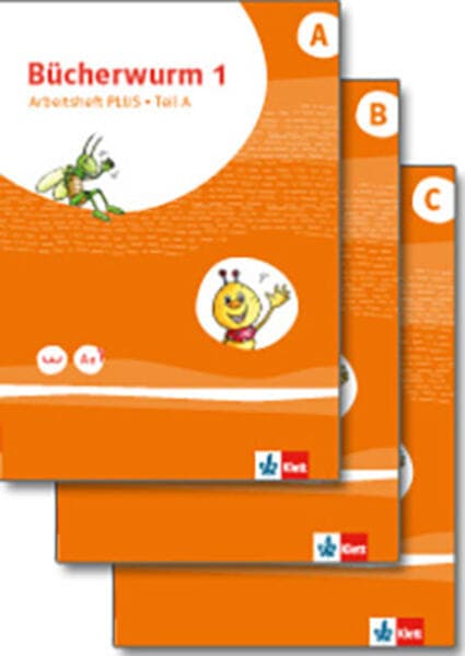 Bücherwurm Fibel. Arbeitsheft PLUS Druckschrift mit Schreibtabelle Klasse 1