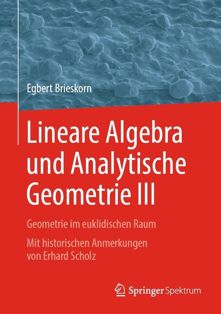 Lineare Algebra und Analytische Geometrie III